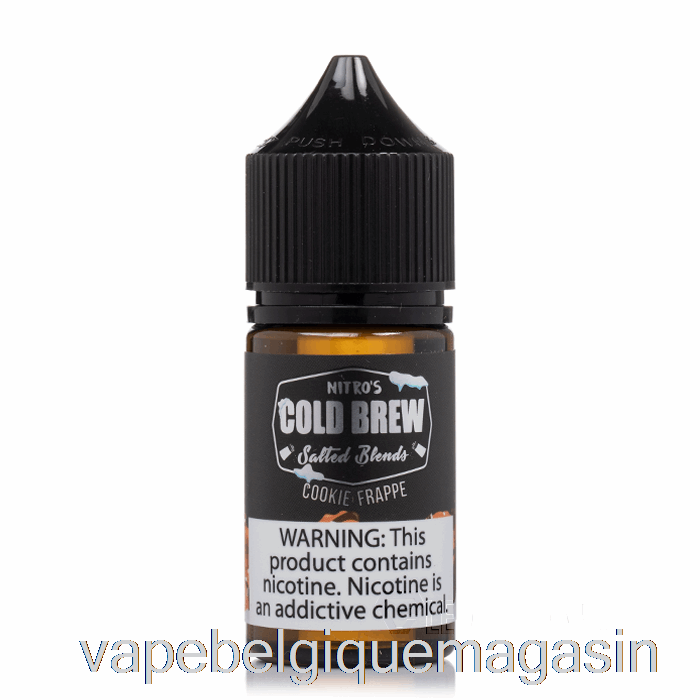 Vape Juice Cookie Frappe - Sels D'infusion Froide Nitros - 30 Ml 25 Mg